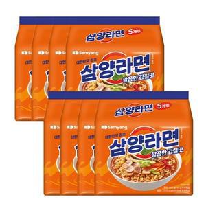 삼양 삼양라면 40입 1박스 (5입 x 8개) / 멀티팩