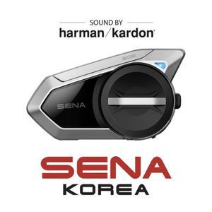 세나 50S-10 하마카돈 사운드 싱글팩 조그다이얼 메시 인터콤 블루투스 오토바이