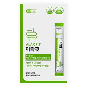 부광LAB 하루한포 쾌변 다이어트를 위한 이중복합 솔루션 아락핏 30포