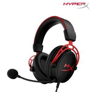 하이퍼엑스 클라우드 알파 Cloud Alpha 레드 게이밍 헤드셋