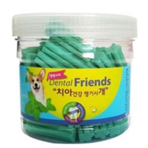 애견 강아지치석제거 후레쉬민트 300g 강아지 양치껌 간식
