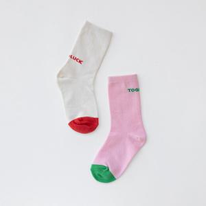 [아이러브제이] KR.리몬 양말 2종 SET JXSSO10