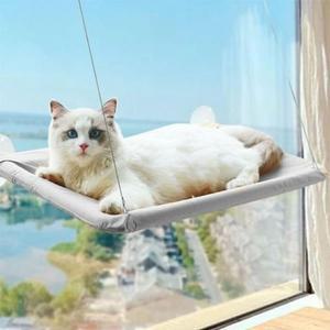 고양이 침대 데일리 해먹 창문 클래식 창틀 흡착 캣타 (WFH5YDH)