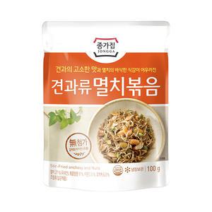 [신선] 1+1 종가집 견과류멸치볶음 100g 트레이더스 식자재 식자재마트 대용량