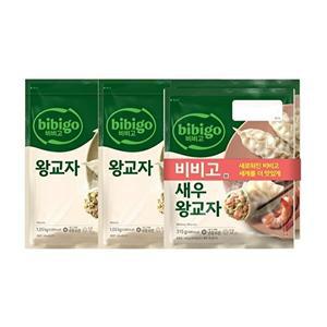[CJ제일제당][T]비비고 왕교자 1.05kg x2개+새우왕교자 315g x2개