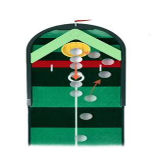 부메랑 디지털퍼팅연습기 골프 퍼터 매트 골프 거리연습젠골프