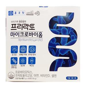 종근당 프리락토 마이크로바이옴 5g x 30포 1박스 hism