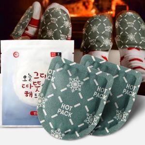 [MENPQGL4_53DJ]아이템 붙이는 발핫팩 대용량 핫팩 360개