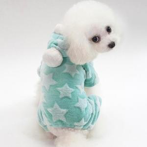 Well 별나라 올인원애견옷M 극세사 강아지겨울옷(에메