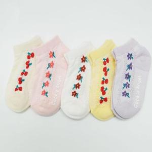 유아아동양말 5족세트/발목양말/키즈양말/패션양말/데일리양말/선물용양말/유치원양말/플라워양말