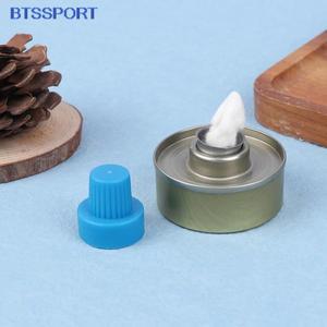 알코올 캠핑 하이킹 스토브 액체 생존 야외 여행 액세서리없이 금속 미니 램프