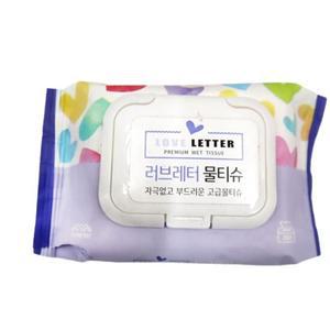 러브레터 물티슈 20매 캡형 캡형휴대용물티슈 소형미