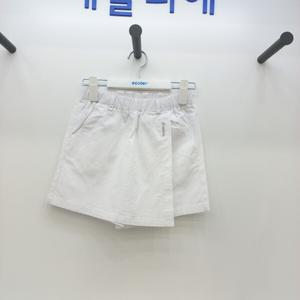 [에꼴리에]3.5부 화이트 랩바지(24B1255  WT)
