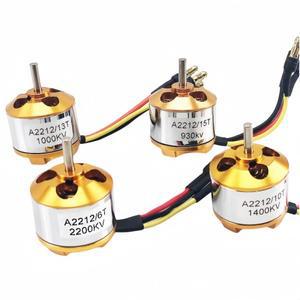다중 축 3D 트레이너 항공기용 브러시리스 모터, RC 고정익 항공기용 A2212 930KV 1000KV 1400KV 2200KV 24