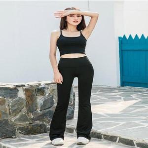 [셀러허브]스판 부츠컷트렌디 스포츠복 필라테스바지 요가레깅스 여자 (S31583239)