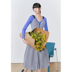 [에고이스트](센텀시티점)[HERITAGE] V넥 셔링 포인트 크랙 숏 베스트 (ER2WV360)