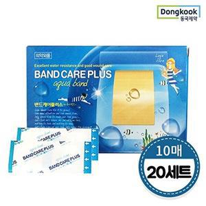[동국제약]동국제약 밴드케어플러스 아쿠아 상처 투명 방수밴드(10매) 2개(총20매)