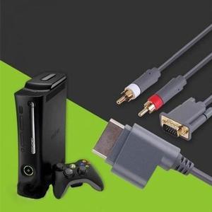 고품질 coms 게임기 AV 케이블 Xbox 360용 1.8M VGA 2RCA (WFHRIOP)
