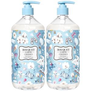 부케가르니 바디워시 베이비파우더 클렌저 1000ml 2개