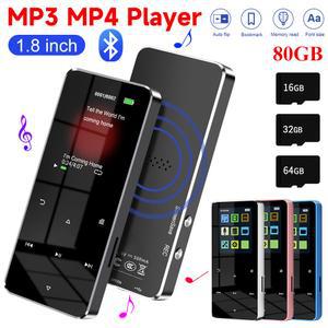 터치스크린 80GB MP3 블루투스 MP4 음악 5 0 포함/불포함 스피커 워크맨 1 8인치 플레이어 내장