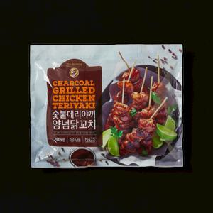 노브랜드 숯불 데리야끼 닭꼬치 800g 1개 캠핑 요리 밀키트 간편식