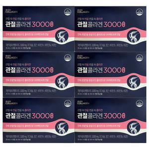 에버콜라겐 관절 콜라겐 3000 앰플 25ml x 14개입 6개 / 써클