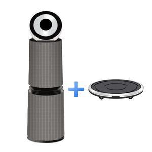 LG전자 퓨리케어 AI+ 360 공기청정기 AS355NSNA M 필터 샌드 베이지+무빙휠 포함 지역별운송료상이 (ONE)