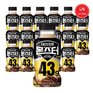 테이크핏 몬스터 43g 초코바나나 단백질 음료 350ml 18개