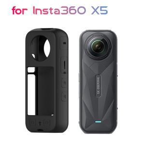 Insta360 X5 소프트 실리콘 케이스 Insta360 X5 실리콘 보호용 풀 커버 쉘 카메라 액세서리