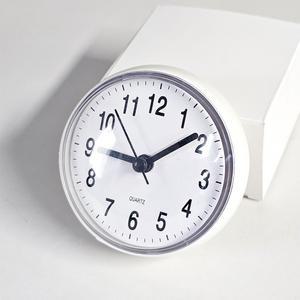 욕실용 무소음 벽시계 흡착 방수 화장실 시계