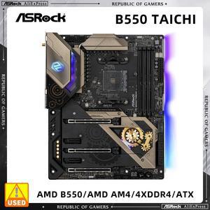 ASRock B550 Taichi 마더보드 지원 Ryzen 5 5600G AMD 9 7 CPU 4xDDR4 M.2 PCIe 4.0 ATX
