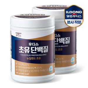 [소비기한:26.10.09] 후디스 초유단백질 280g 2개