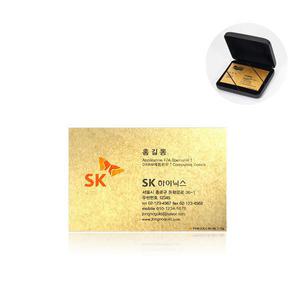순금명함기본카드 3.75g 퇴직 재직 감사