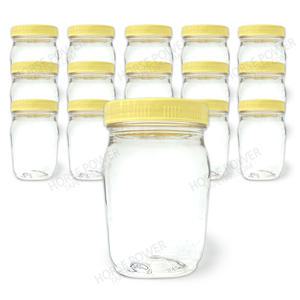 꿀병용기 플라스틱 담금주 페트병 1.2kg (15개입)