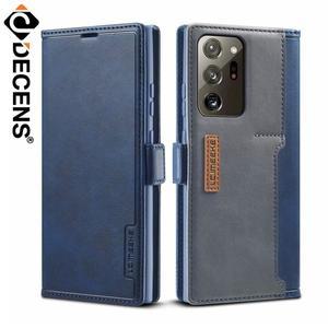 [데켄스]갤럭시노트20울트라 투톤 플립 카드수납 가죽 케이스 M548