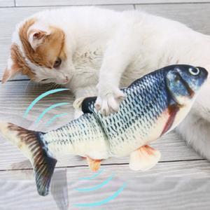 아기생선인형 생선토닥이 움직이는 고등어인형 고양이장난감