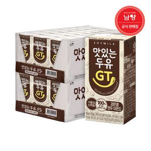 맛있는두유GT 검은콩 호두아몬드 190ml 48팩