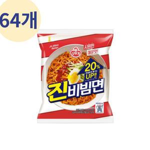 오뚜기 봉지라면 진비빔면 156gx64개