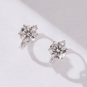 18k 클라라 랩 다이아몬드 총1캐럿 링귀걸이(5부*2개)+IGI 감정서