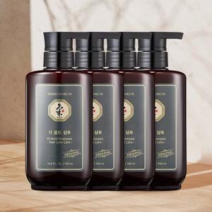[댕기머리]지성모발용 기골드 샴푸 500ml 4개