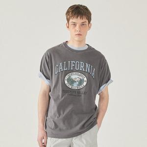 [후아유](김해점)California Dyed Graphic T-shirt  WHRPF2522U