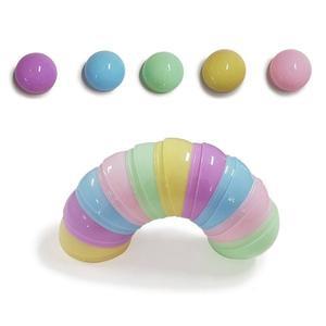 [기타]파스텔 뽑기캡슐 추첨볼 플라스틱 뽑기공 행사 이벤트 생일 동호회 60mm 5컬러 15개입