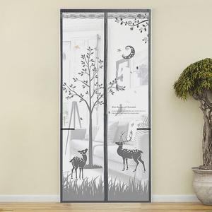 Jon 사슴 현관문 모기장 100x210cm 그레이 방