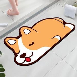 규조토 소프트 욕실매트 강아지 발매트