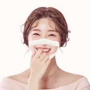 [기타]한정수량 더조은 투명창 비말차단마스크(KFAD) 100매입