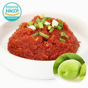 [웰굿] HACCP 전북 프리미엄 매실 품은 청어알젓갈 800g