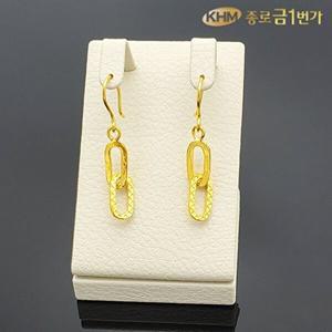 [종로금1번가]여자 순금 귀걸이 클립  3.75g