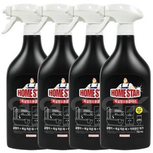[기타]홈스타 욕실용 클리너 750ml 4개 곰팡이 욕실 찌든때 악취 제거 무료