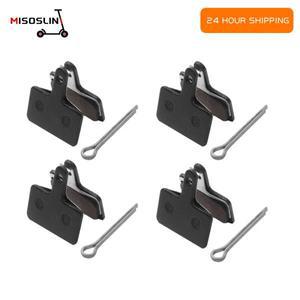 4 쌍 자전거 세미 메탈릭 Dic 브레이크 패드 TRP Tektro Shimano Deore Br-M575 M525 M515 T615 T675 M505