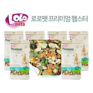 70112 로로펫 프리미엄 햄스터 900g (6개)사료 먹이 햄스터밥 골든 기니피그용품 친칠라용품